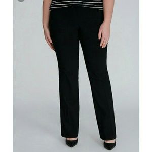 NWOT Lane Bryant 26/28 Stretch Black Pants